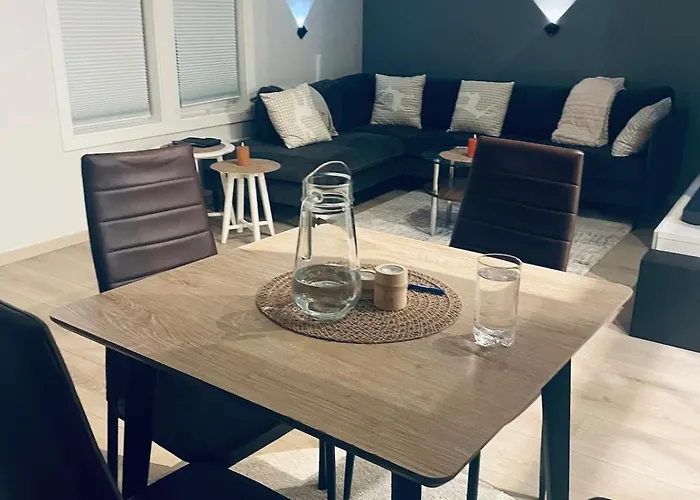 Apartmán A Bright And Furnished